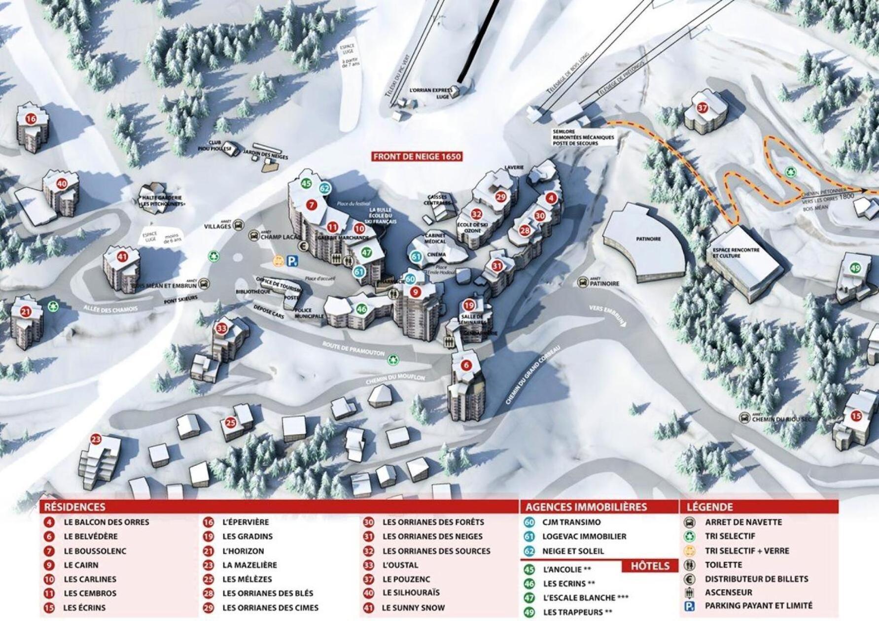 Residence Orr Des Neiges - Studio 2 Personnes Coeur De Station Refait A Neuf Mae-6644 Les Orres Exteriér fotografie
